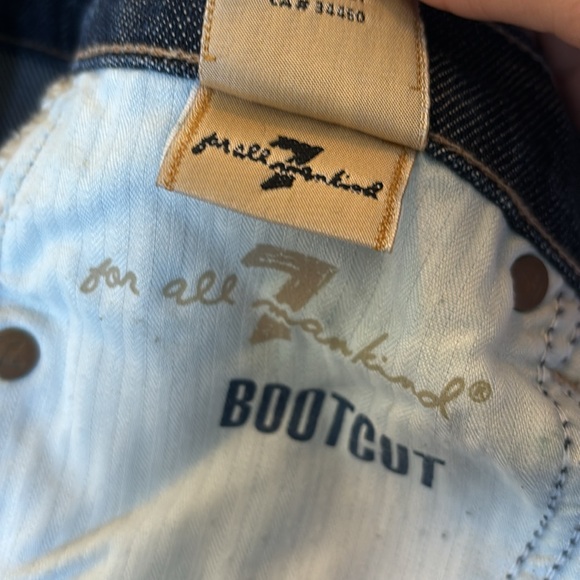 7 for all mankind boot cut jeans - Picture 5 of 5